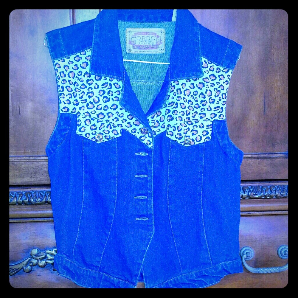Authentic vintage Gordon & James vest.